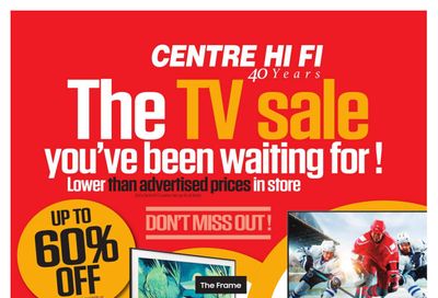 Centre Hi-Fi Flyer April 17 to 23