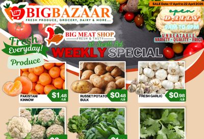 Big Bazaar Canada Flyer April 17 to 22