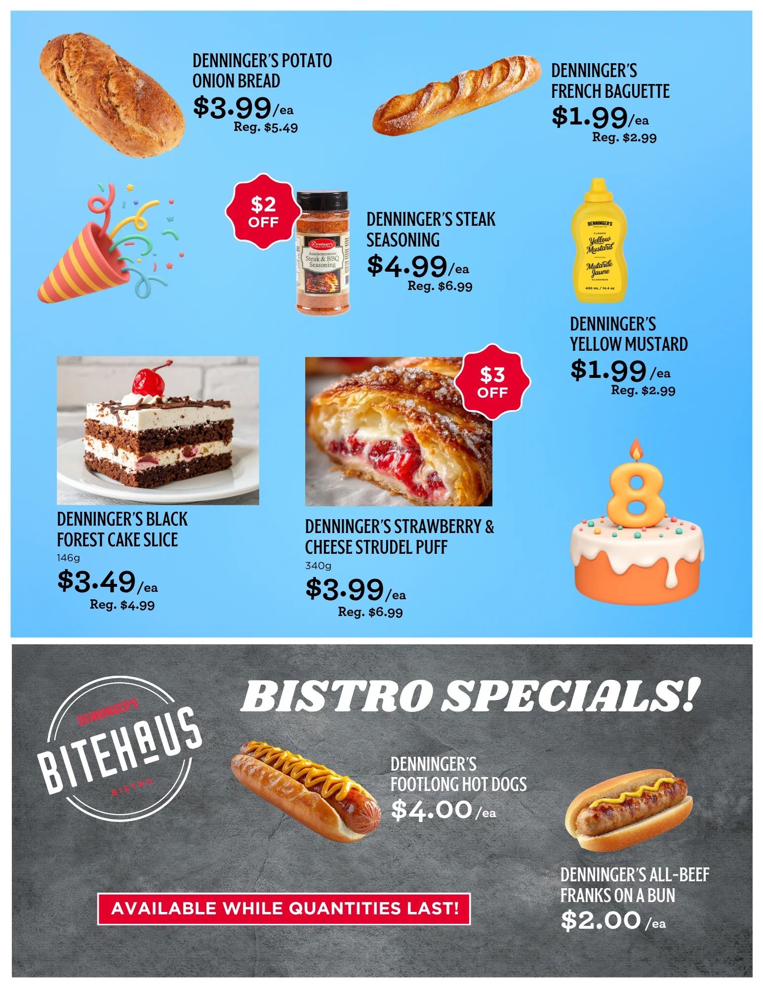 Denninger's (Burlington) Flyer April 18 and 19