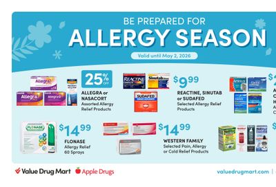 Apple Drugs Flyer April 19 to May 2