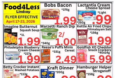 Food 4 Less (Lindsay) Flyer April 17 to 23