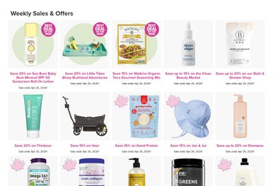 Well.ca Weekly Sales April 20 to 26
