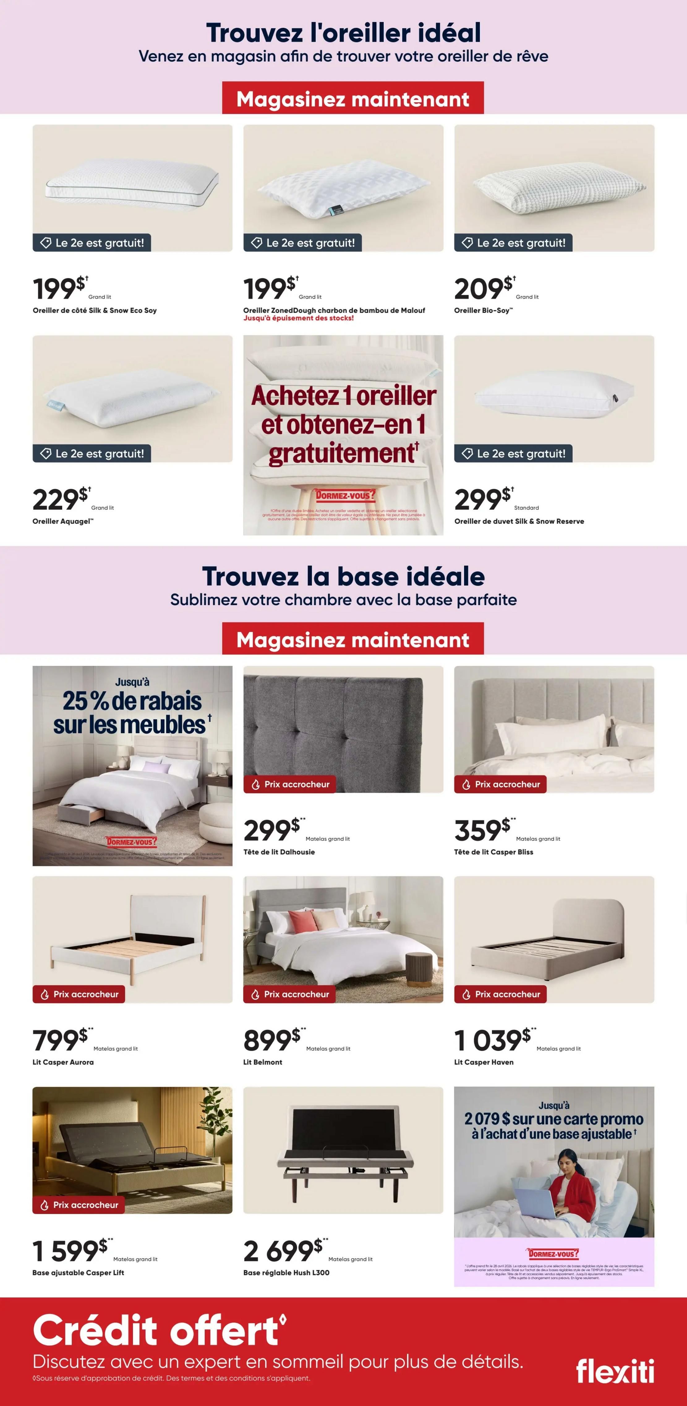 Dormez-vous Flyer April 21 to 28