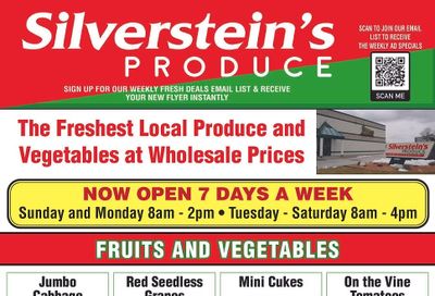 Silverstein's Produce Flyer April 21 to 27