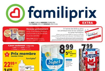 Familiprix Extra Flyer April 23 to 29