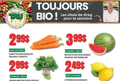 Marches Tau Produce Flyer April 20 to 26