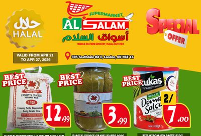 Al-Salam Supermarket Flyer April 21 to 27
