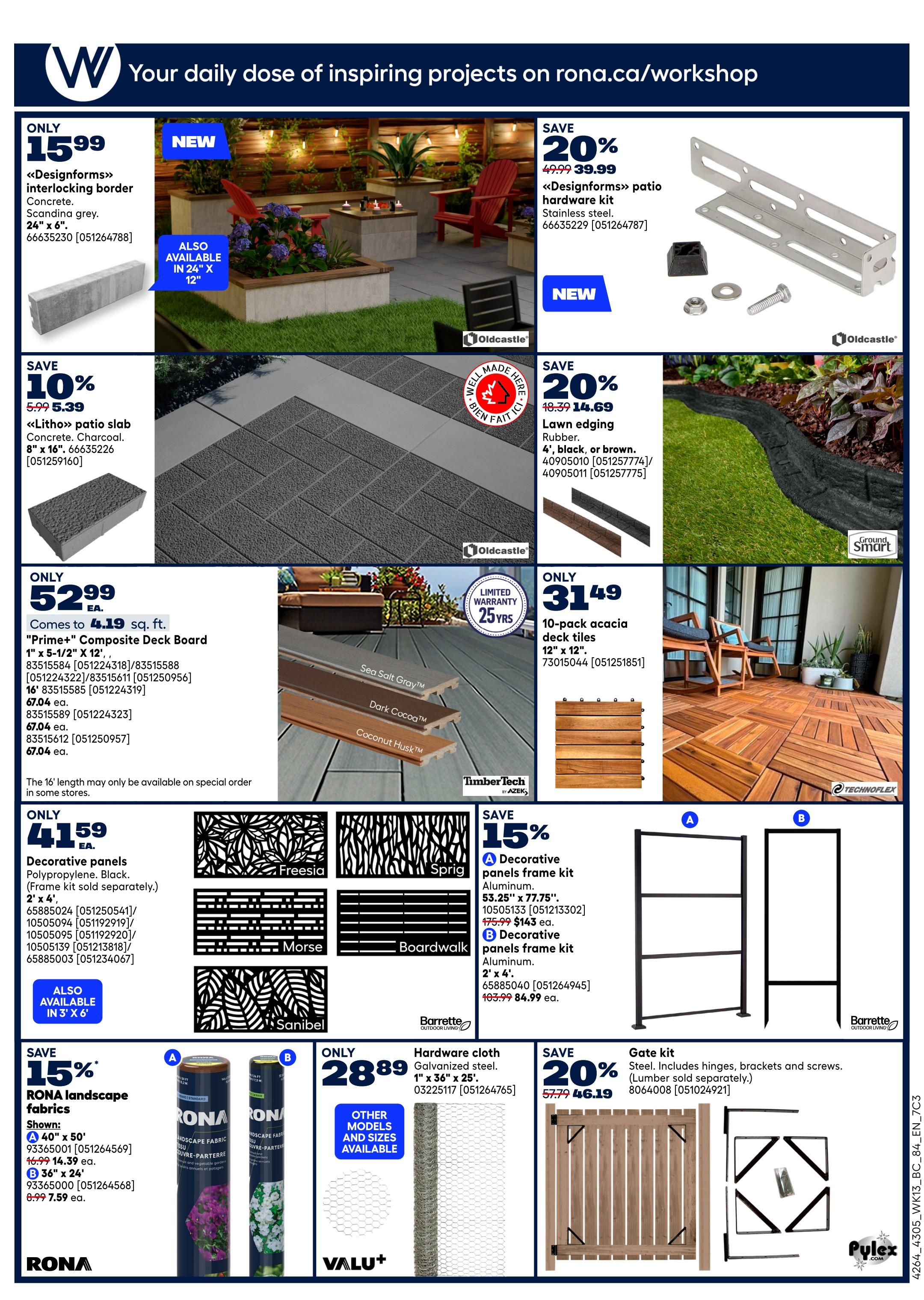 Rona & Rona+ (BC) Flyer April 23 to 29