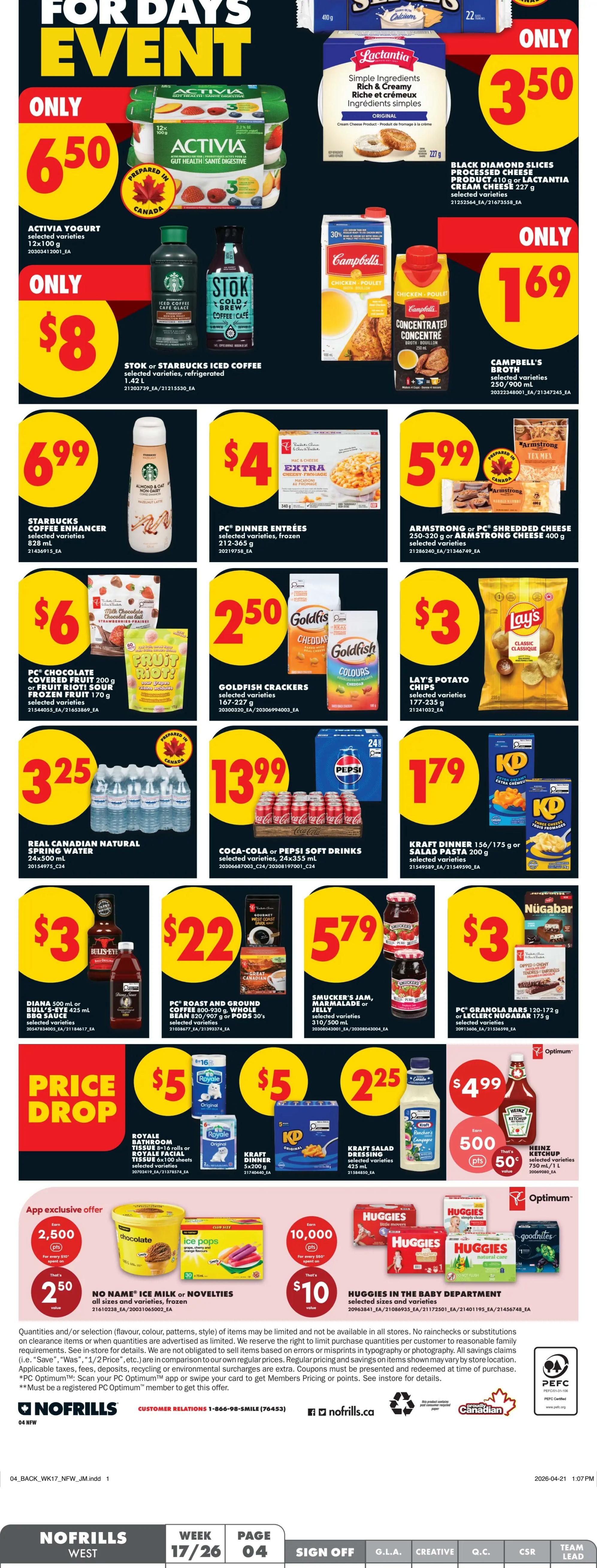 No Frills (West) Flyer April 23 to 29