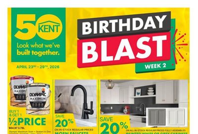 Kent Building Supplies Flyer April 23 to 29