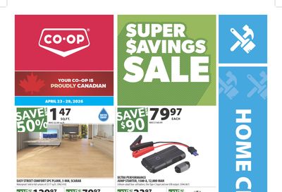 Co-op (West) Home Centre Flyer April 23 to 29