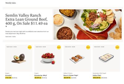 Whole Foods Market (ON) Flyer April 22 to 28