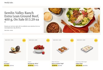 Whole Foods Market (West) Flyer April 22 to 28