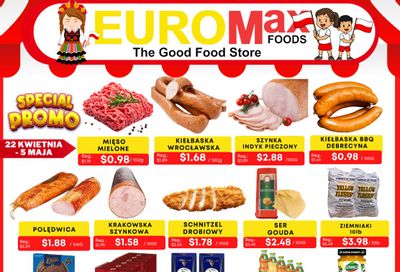 EuroMax Foods Bi-Weekly Flyer April 22 to May 5