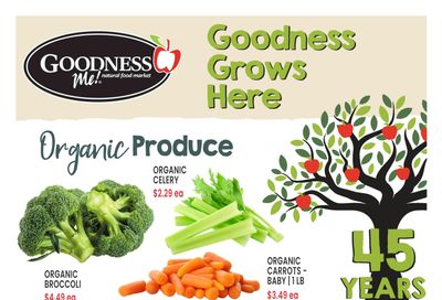 Goodness Me Flyer April 22 to 28