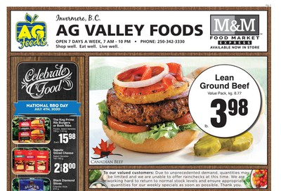 AG Foods Flyer June 26 to July 2