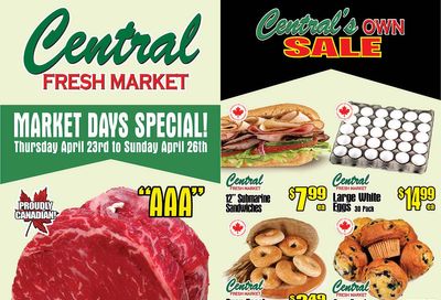 Central Fresh Market Flyer April 23 to 30