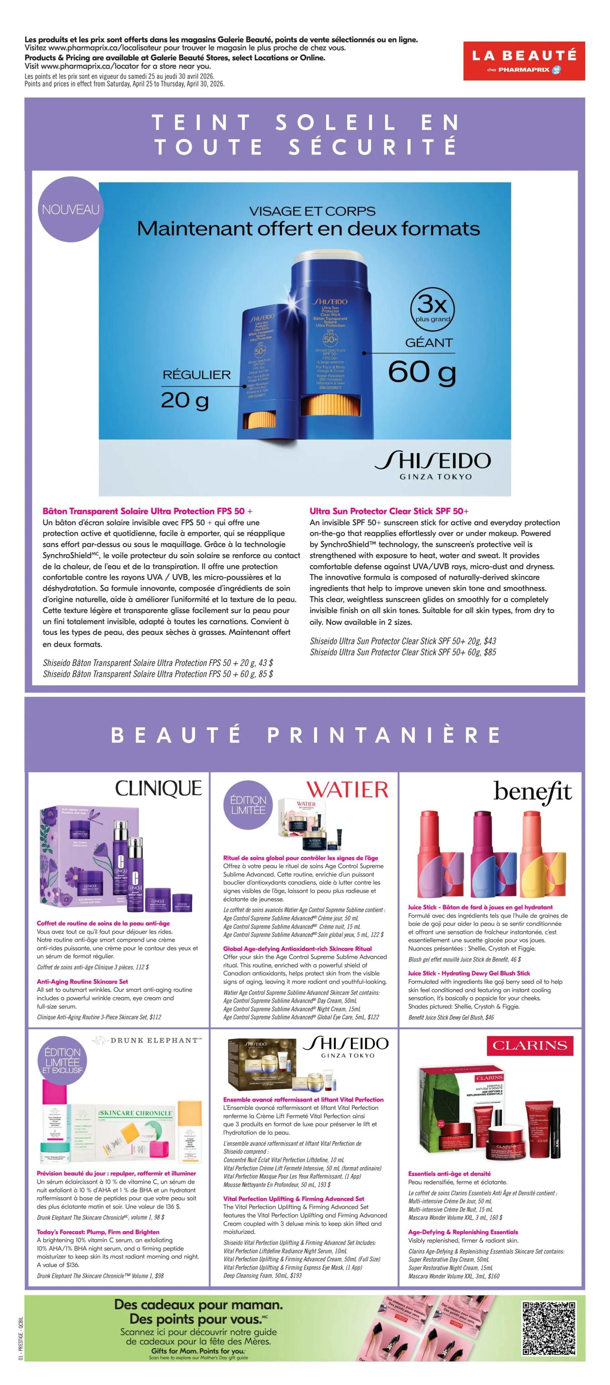 Pharmaprix Flyer April 25 to 30