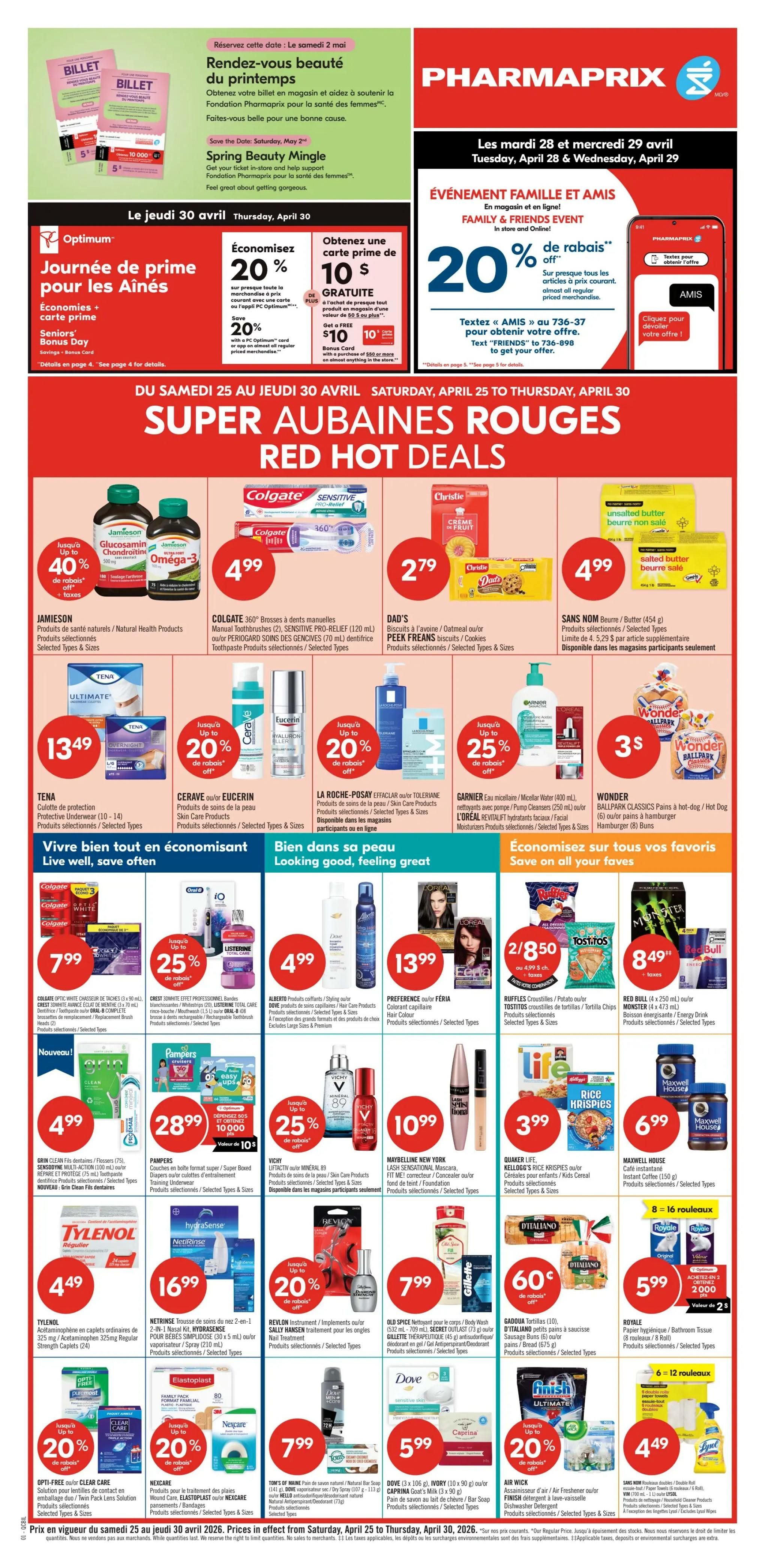 Pharmaprix Flyer April 25 to 30