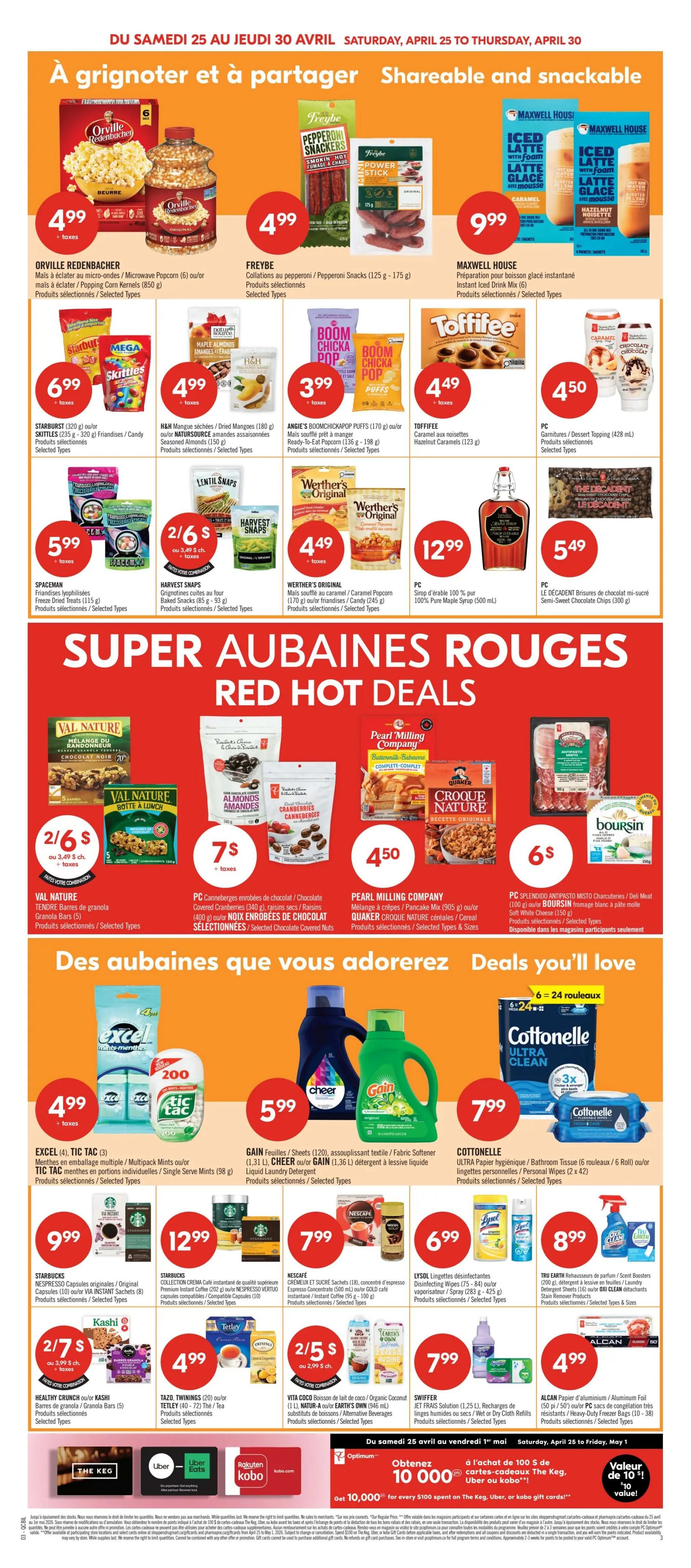 Pharmaprix Flyer April 25 to 30