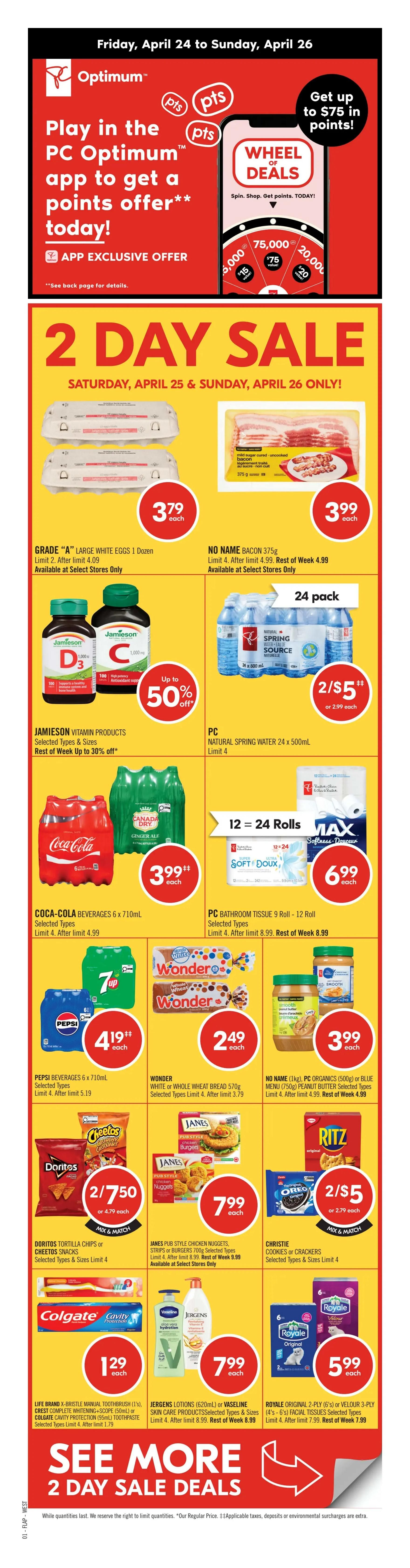 Shoppers Drug Mart (West) Flyer April 25 to 30