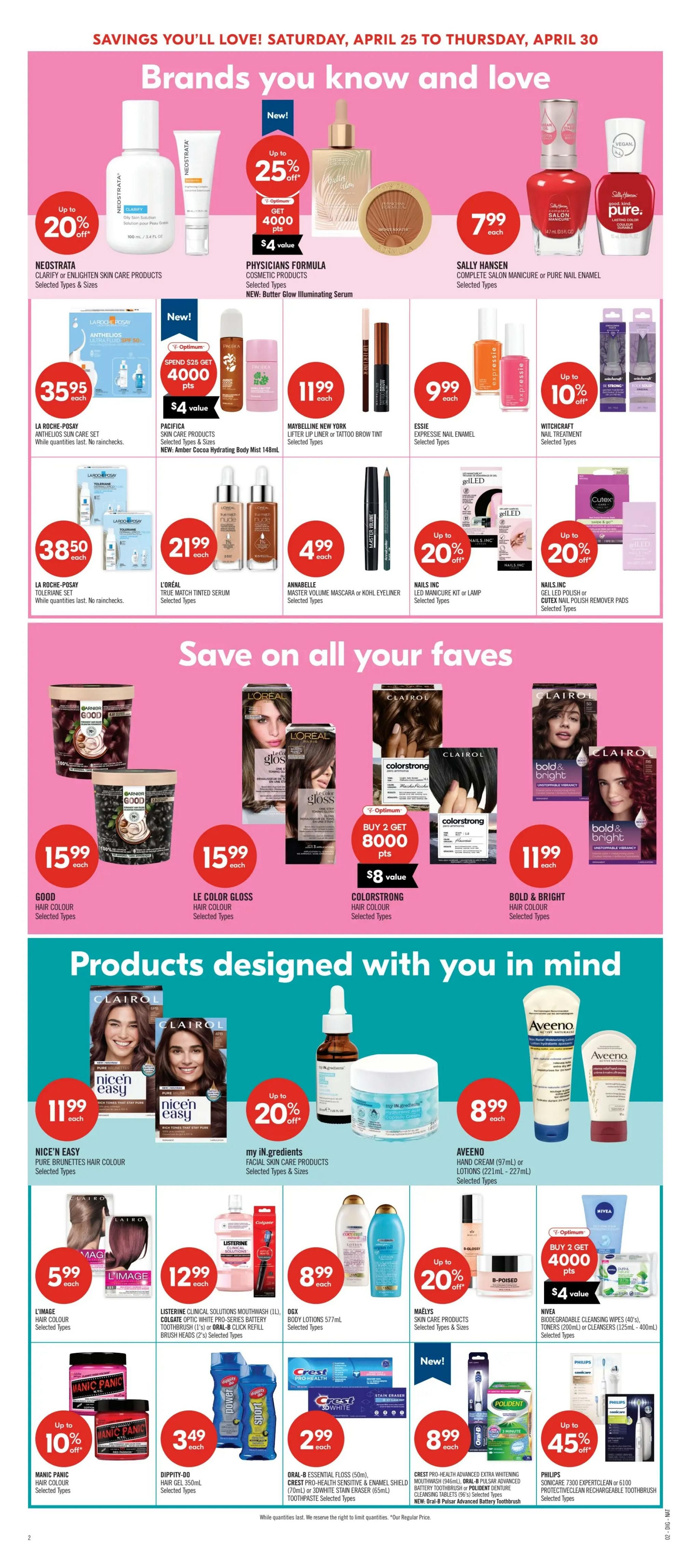 Shoppers Drug Mart (West) Flyer April 25 to 30