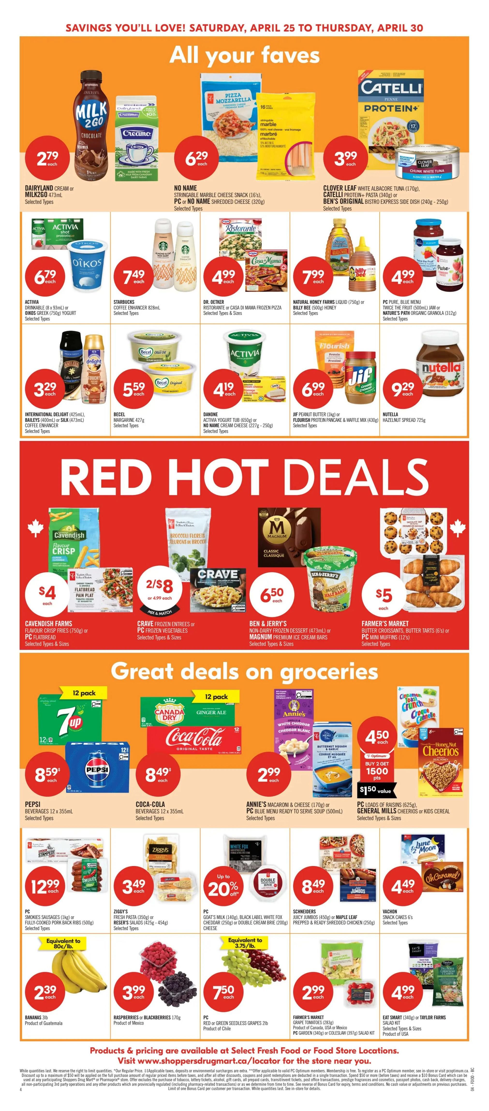 Shoppers Drug Mart (West) Flyer April 25 to 30