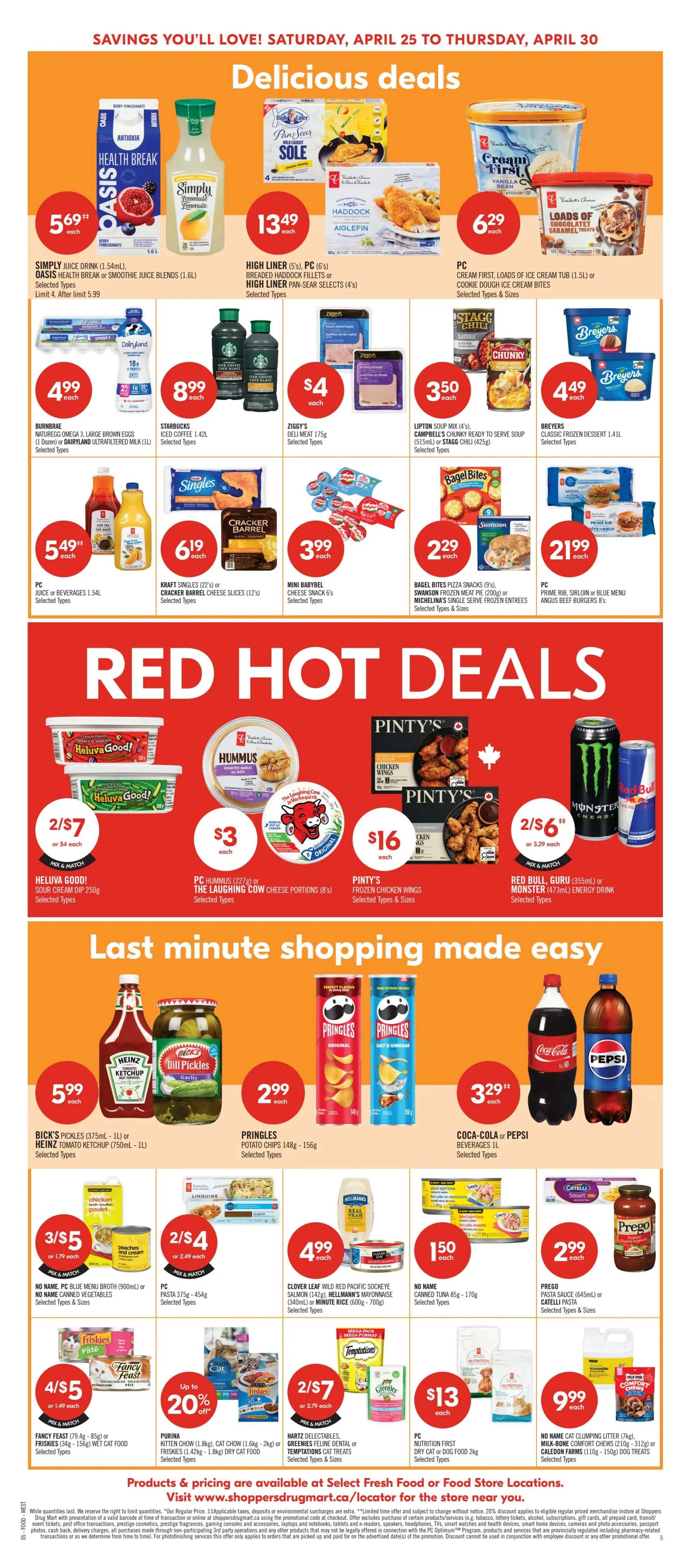 Shoppers Drug Mart (West) Flyer April 25 to 30