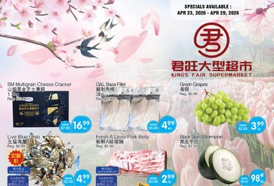 Kings Fair Supermarket Flyer April 23 to 29