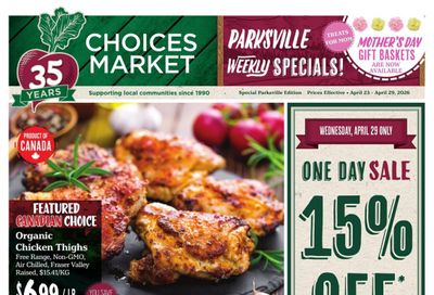 Choices Market Flyer April 23 to 29