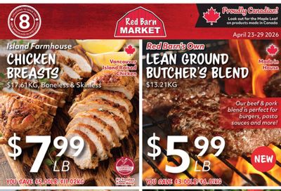 Red Barn Market Flyer April 23 to 29