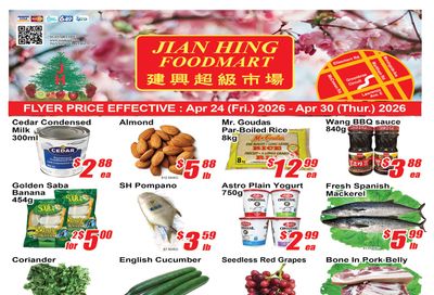 Jian Hing Foodmart (Scarborough) Flyer April 24 to 30