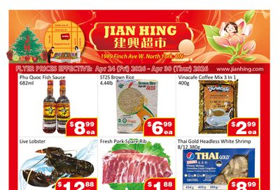Jian Hing Supermarket (North York) Flyer April 24 to 30
