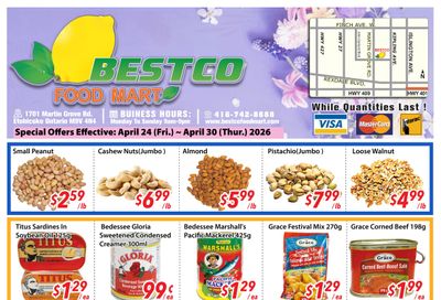 BestCo Food Mart (Etobicoke) Flyer April 24 to 30