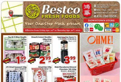 BestCo Food Mart (Downtown Toronto) Flyer April 24 to 30