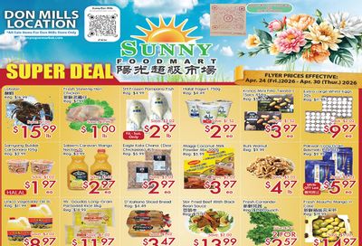 Sunny Foodmart (Don Mills) Flyer April 24 to 30