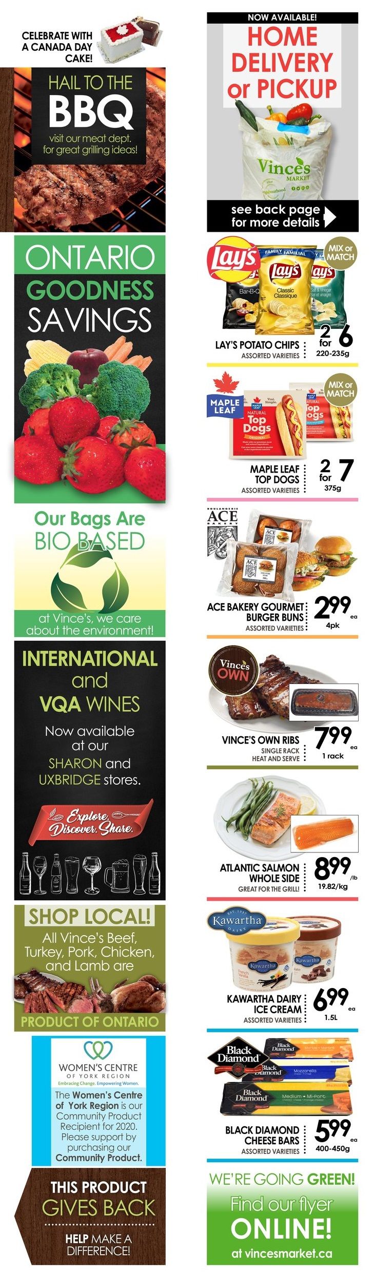 Vince's Market Flyer June 26 to July 9