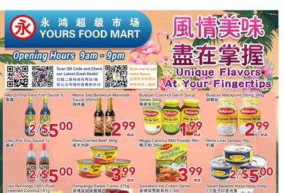 Yours Food Mart Flyer April 24 to 30