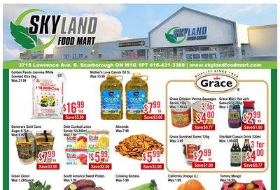 Skyland Food Mart Flyer April 24 to 30