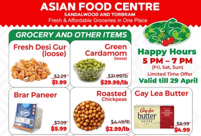 Asian Food Centre (Torbram Rd.) Flyer April 23 to 29