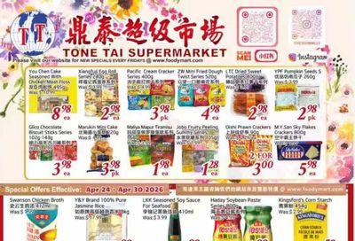 Tone Tai Supermarket Flyer April 24 to 30