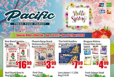 Pacific Fresh Food Market (North York) Flyer April 24 to 30