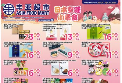 Asia Food Mart Flyer April 24 to 30