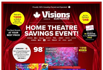 Visions Electronics Flyer April 24 to 30