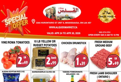 Al-Quds Supermarket Flyer April 24 to 30