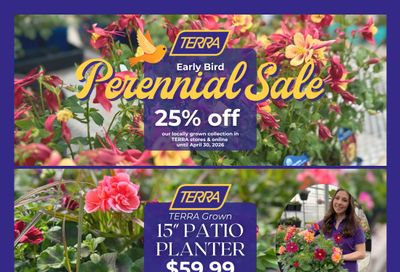 Terra Greenhouses Flyer April 24 to 30