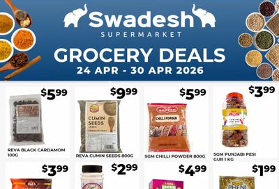 Swadesh Supermarket Flyer April 24 to 30