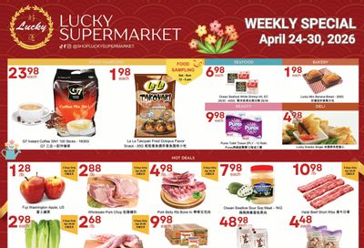 Lucky Supermarket (Edmonton) Flyer April 24 to 30