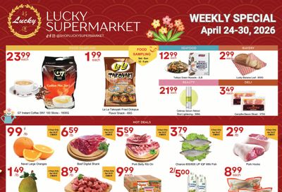 Lucky Supermarket (Winnipeg) Flyer April 24 to 30