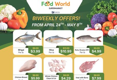 Food World Supermarket Flyer April 24 to May 8